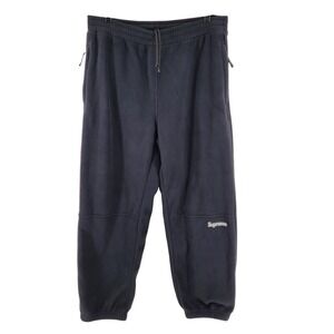 Supreme Polartec Fleece Sweatpants Medium Joggers Pants Black